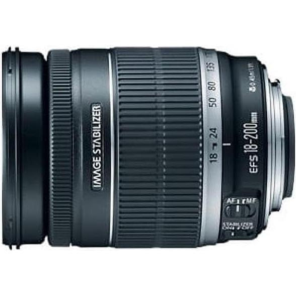 Lente Canon EF-S 18-200mm f/3.5-5.6 IS para DSLR