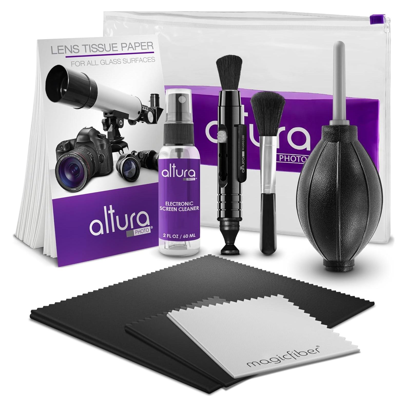 Kit de Limpieza Profesional Altura Photo para Cámaras DSLR