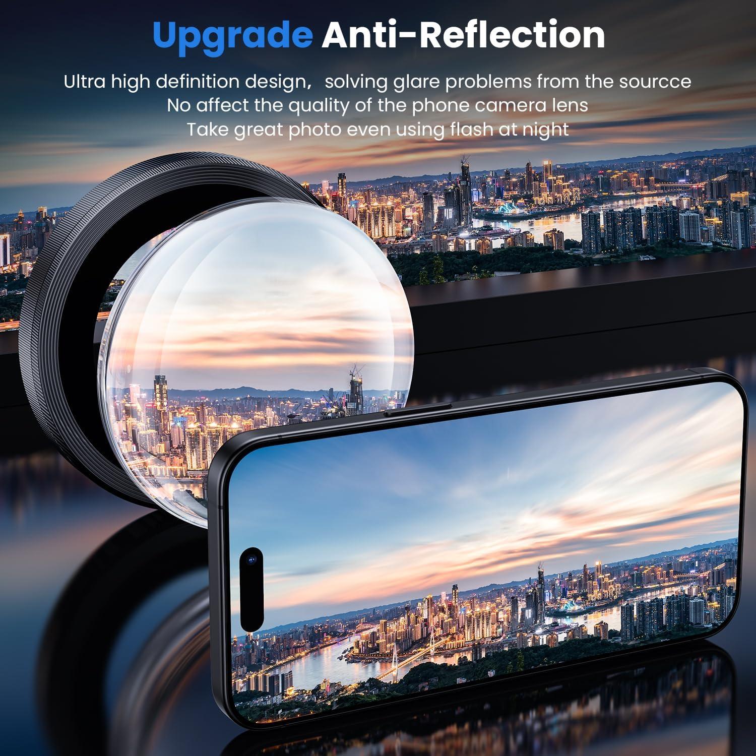 Protector de Lente de Cámara WSKEN para iPhone 16 Pro/Max - Cristal Templado 9H