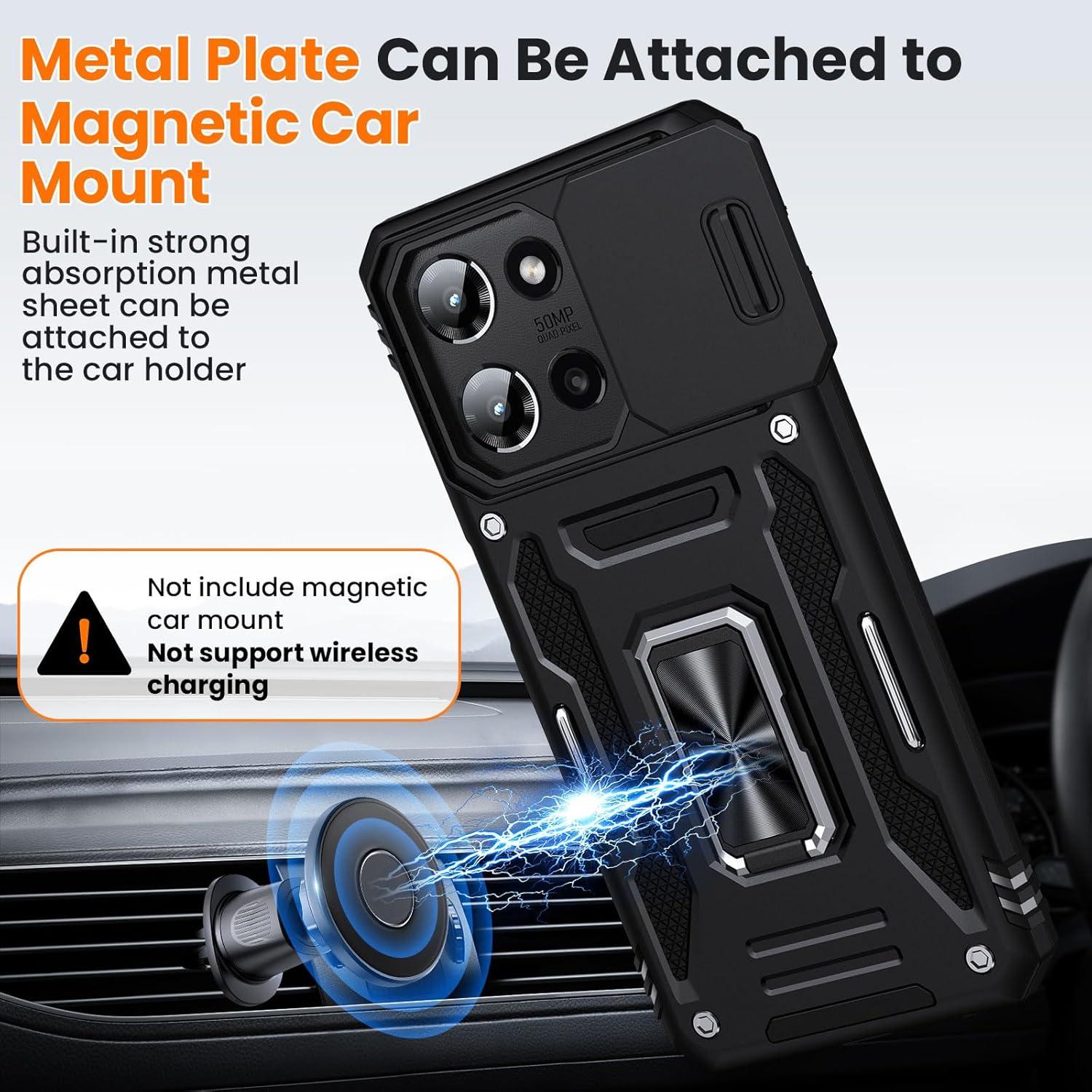 Funda KEDUIZHANG para Motorola Moto G 2025 con 2 Protectores HD