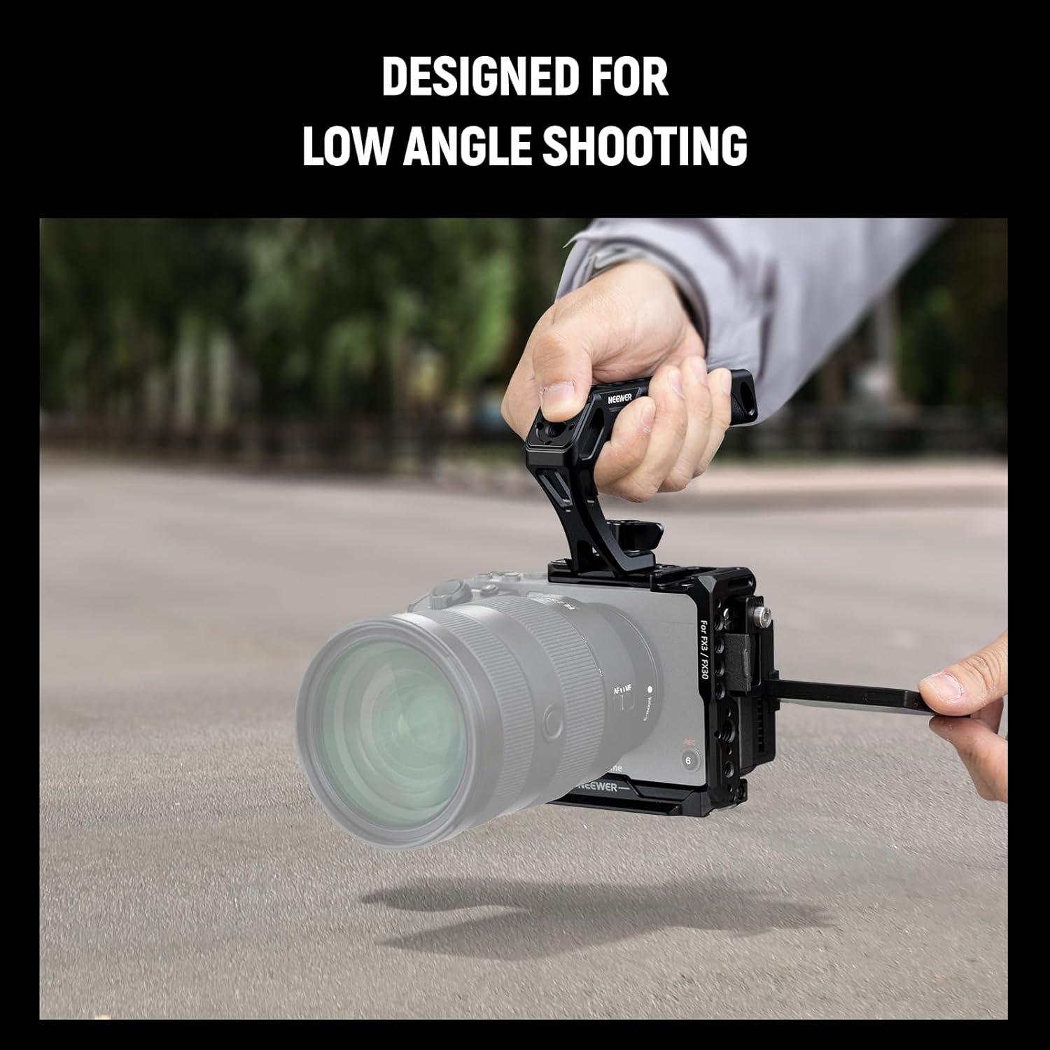 Mango Superior NEEWER CA107 con Tornillo 3/8" y Silicona