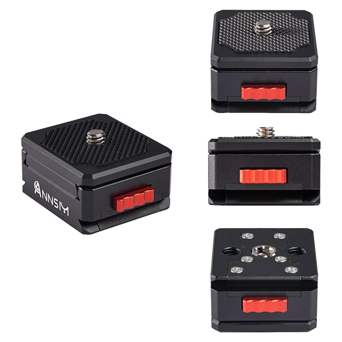 Adaptador de Montaje Rápido Arca Suiza 38mm para Cámaras DSLR