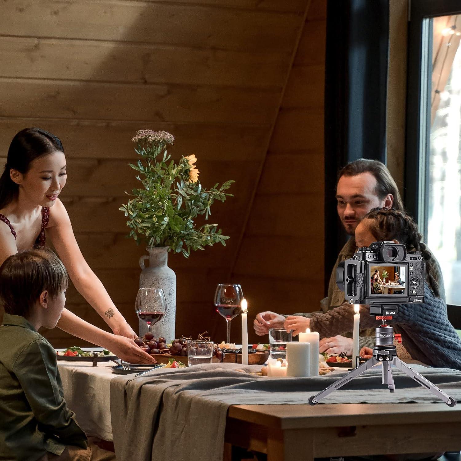 Adaptador de Montaje Rápido Arca Suiza 38mm para Cámaras DSLR