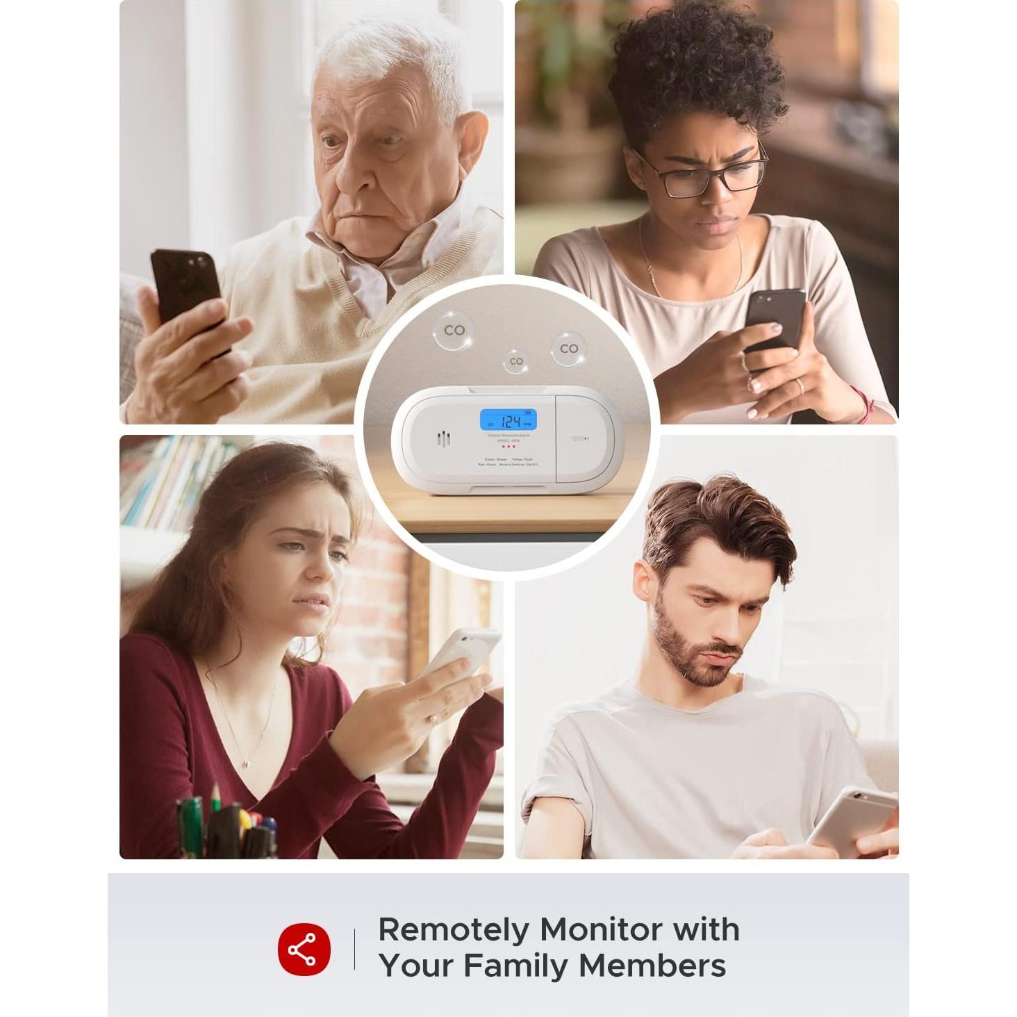 Detector de Monóxido de Carbono X-Sense XC04-WX Wi-Fi