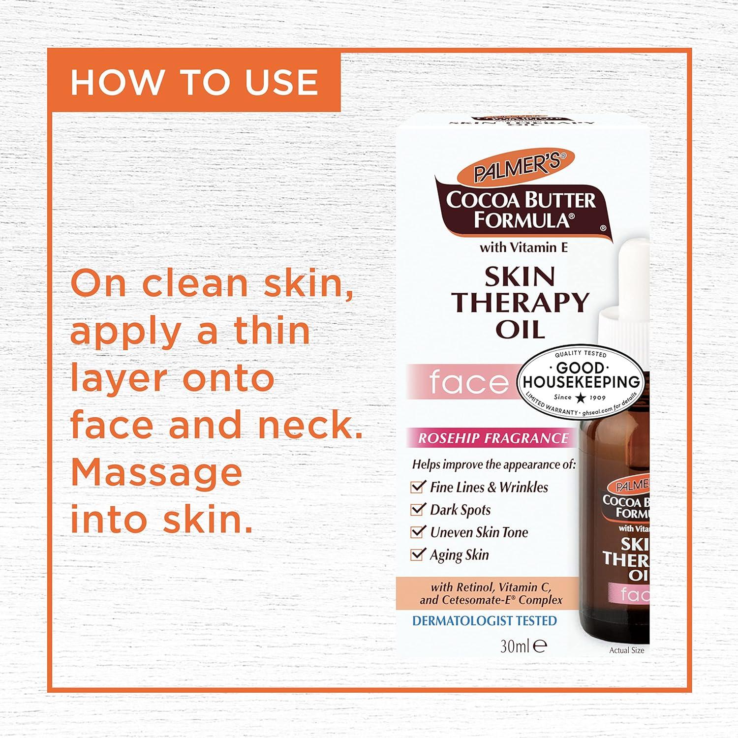 Aceite Facial Terapéutico Palmer's Manteca de Cacao 28g