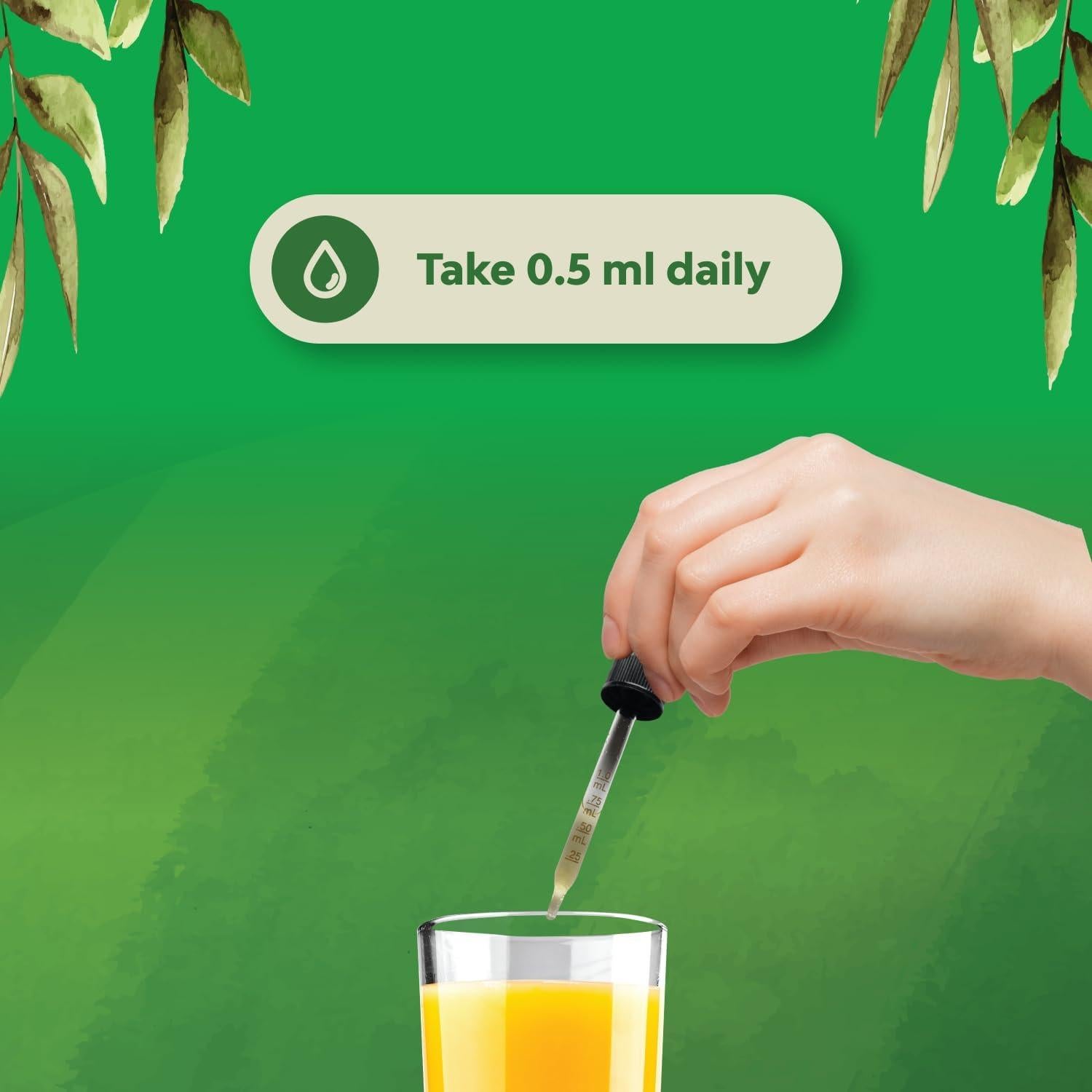 Gotas de Vitamina D3 K2 Natures Craft 60 ml para Niños