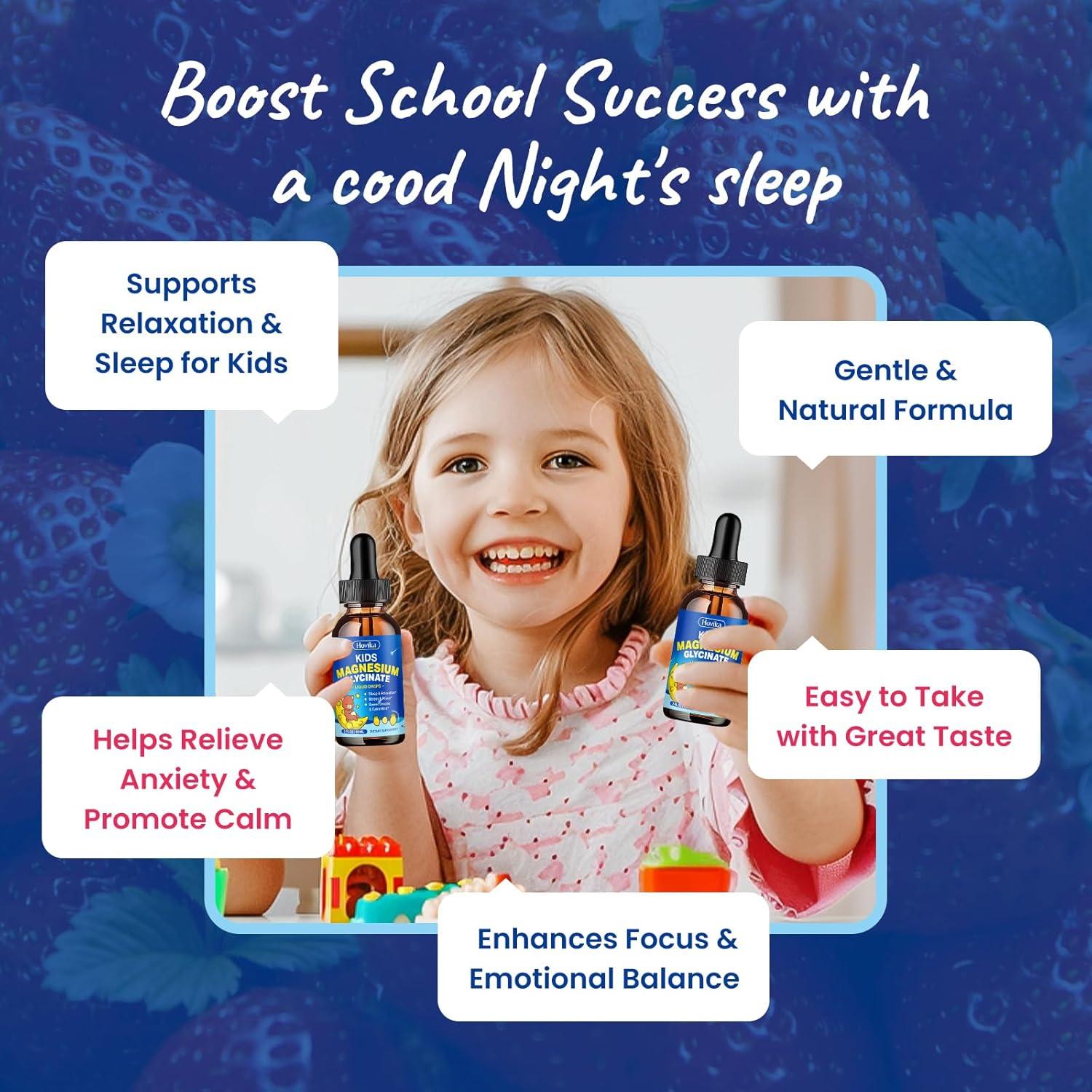 Gotas de Glicinato de Magnesio Hovika 59 ml - Relajación y Sueño