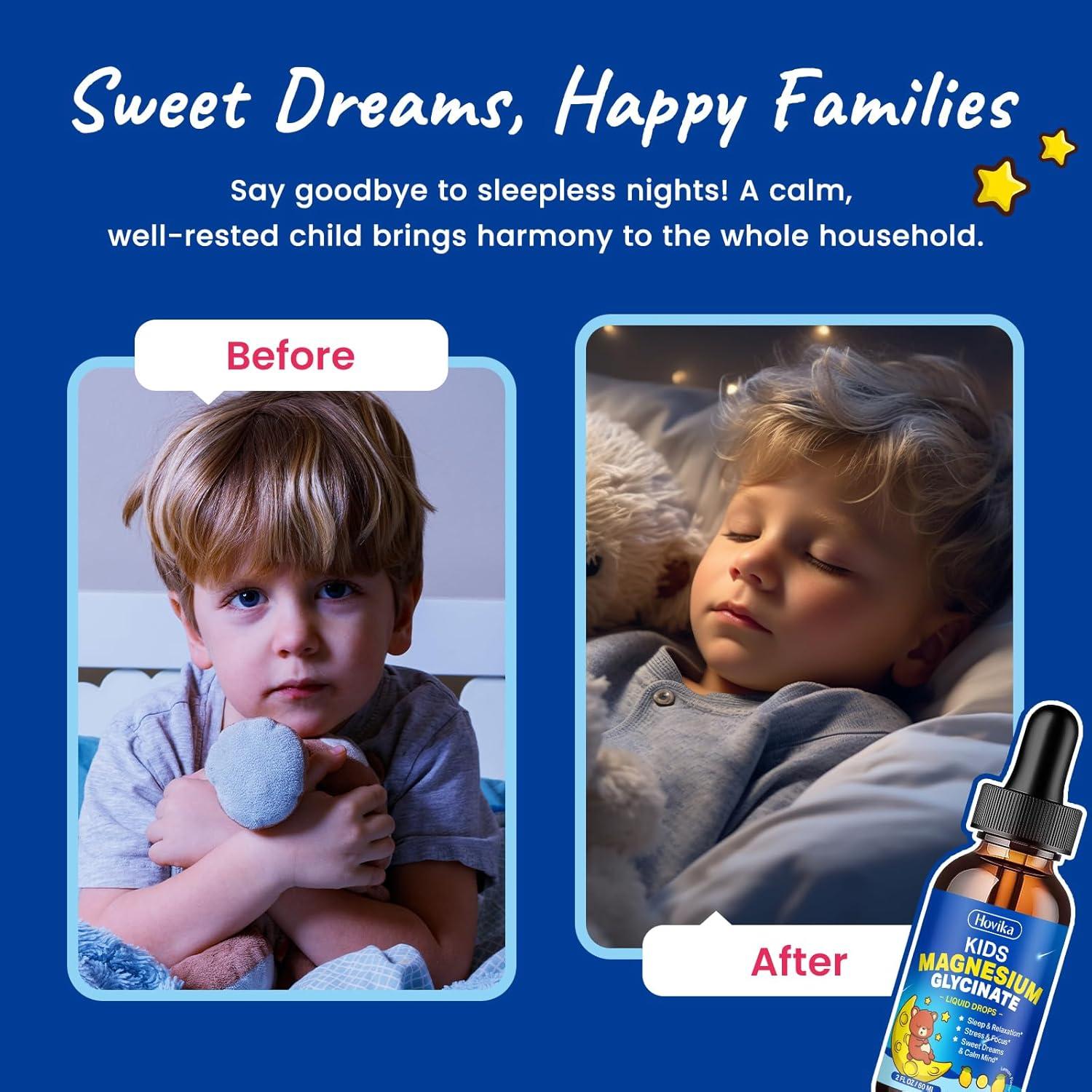 Gotas de Glicinato de Magnesio Hovika 59 ml - Relajación y Sueño