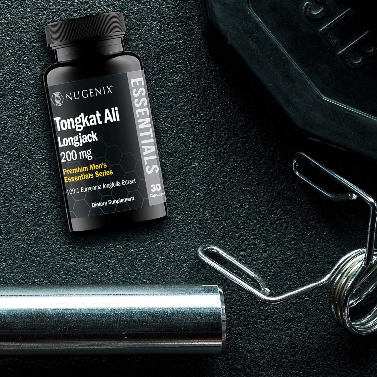Nugenix Essentials Tongkat Ali 30 cápsulas - Salud Masculina