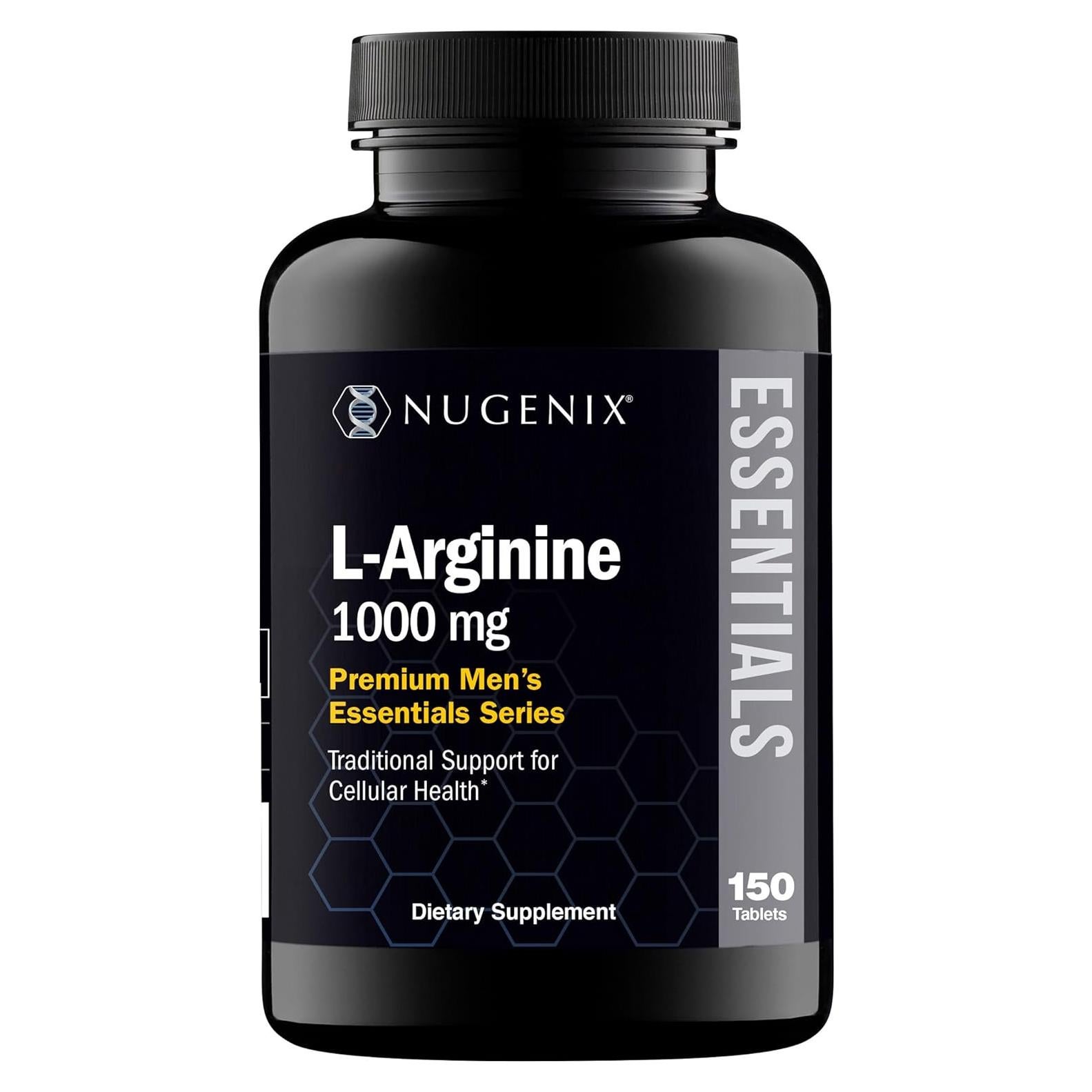 Suplemento L-Arginina Nugenix Essentials 1000 mg 150 Tabletas