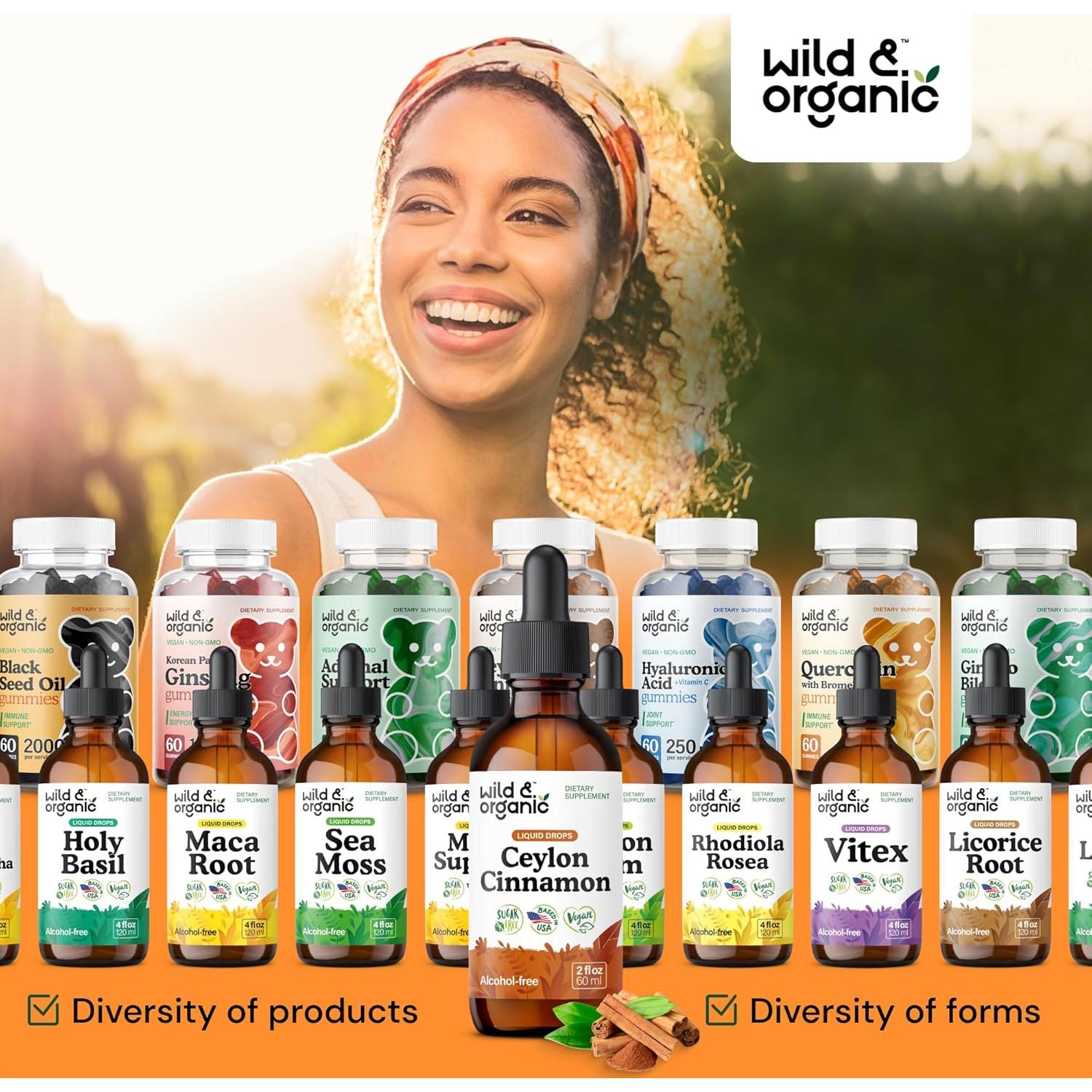 Extracto Líquido de Canela de Ceilán Orgánica 500mg - 59.15ml