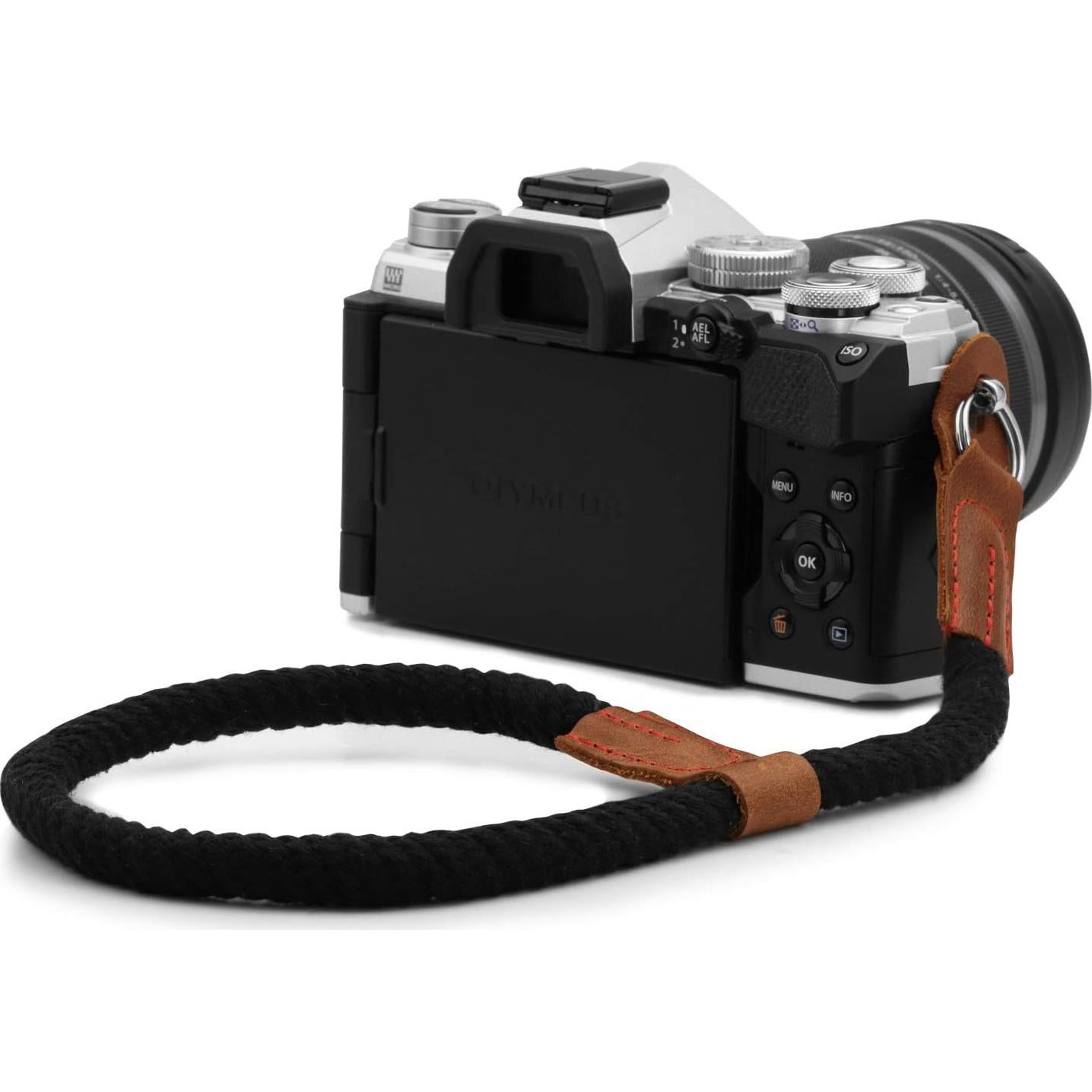 Correa de Muñeca de Cuero MegaGear - Ajustable para DSLR SLR