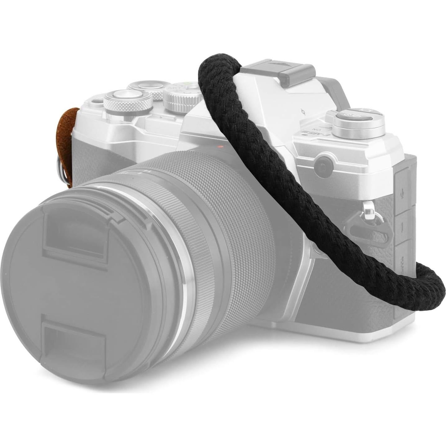 Correa de Muñeca de Cuero MegaGear - Ajustable para DSLR SLR