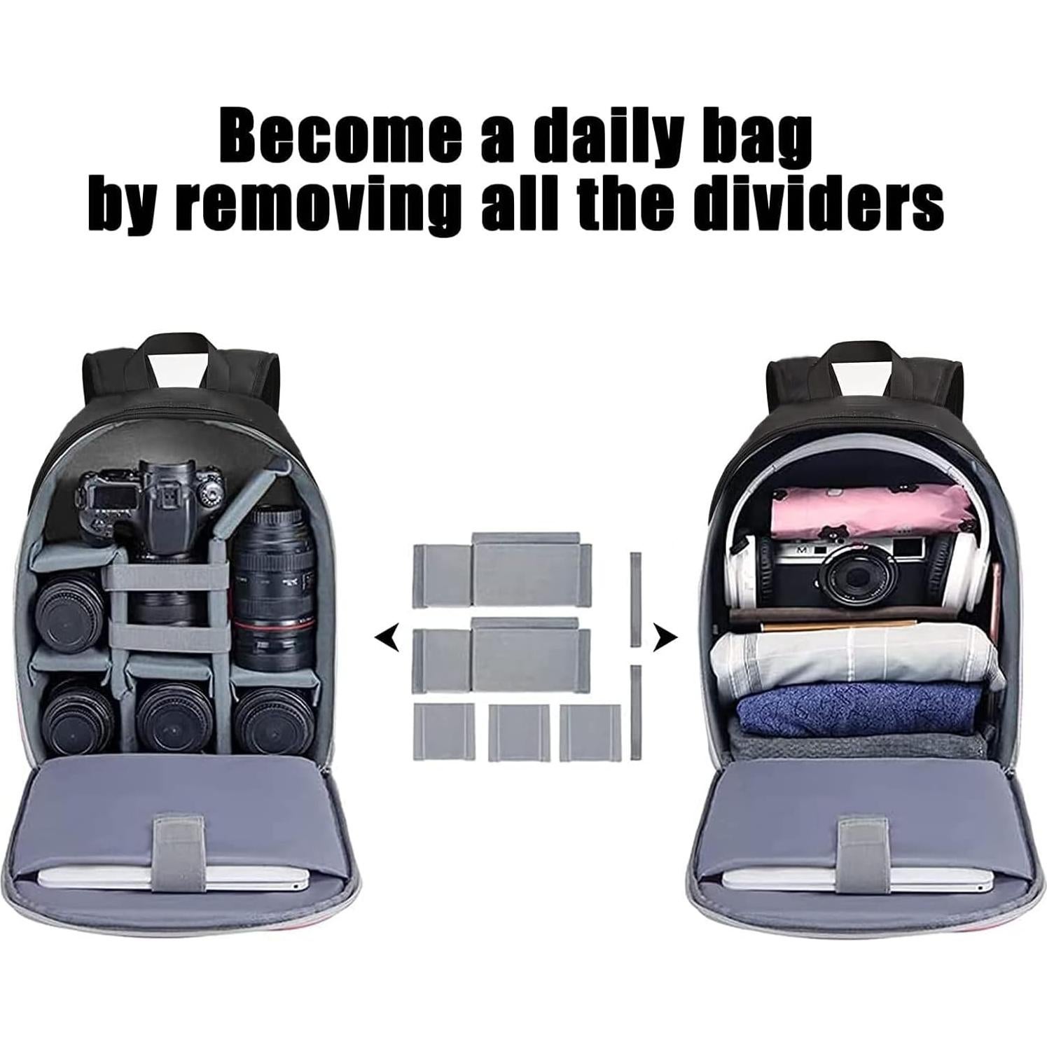 Mochila para Cámara CADeN D6 Profesional Impermeable 28x15x38cm