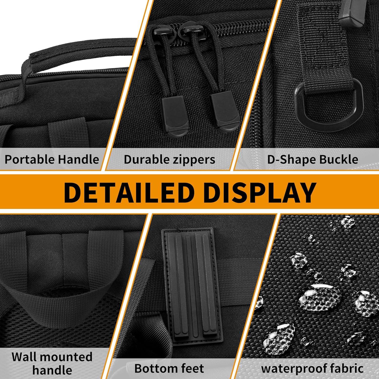 Mochila para cámara TORIBIO resistente al agua con compartimento para laptop 15.6"