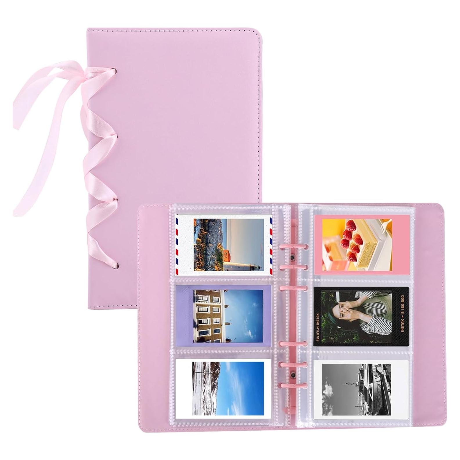 Álbum de Fotos A6 Frankmate 150 Bolsillos Rosa Claro