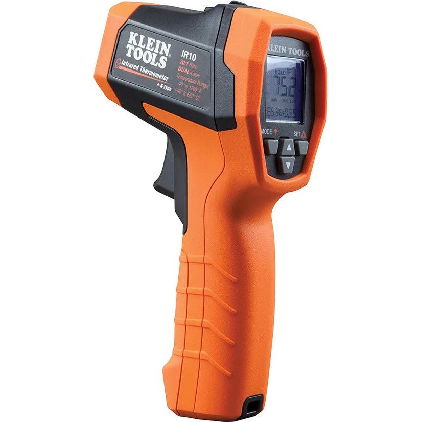 Termómetro Infrarrojo Klein Tools IR10, Doble Láser, 650°C