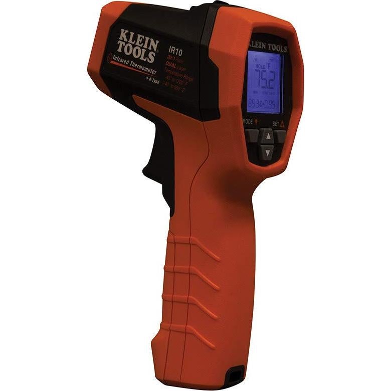 Termómetro Infrarrojo Klein Tools IR10, Doble Láser, 650°C