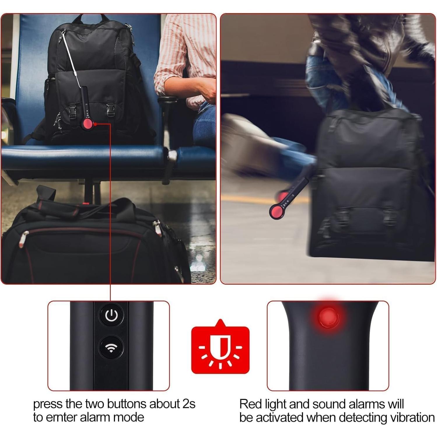 Detector de Cámaras Ocultas Huihe Y3 - 4 Niveles Sensibilidad