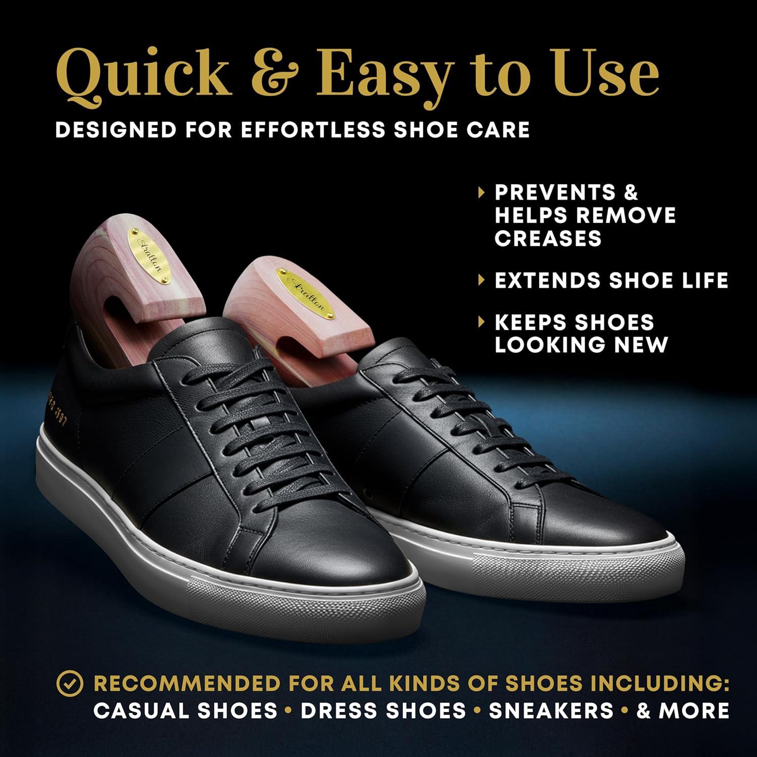 Zapatero de Cedro Stratton - Unisex, Talla 12-14, Calidad Premium