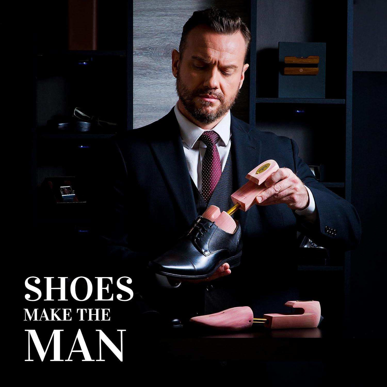 Zapatero de Cedro Stratton - Unisex, Talla 12-14, Calidad Premium