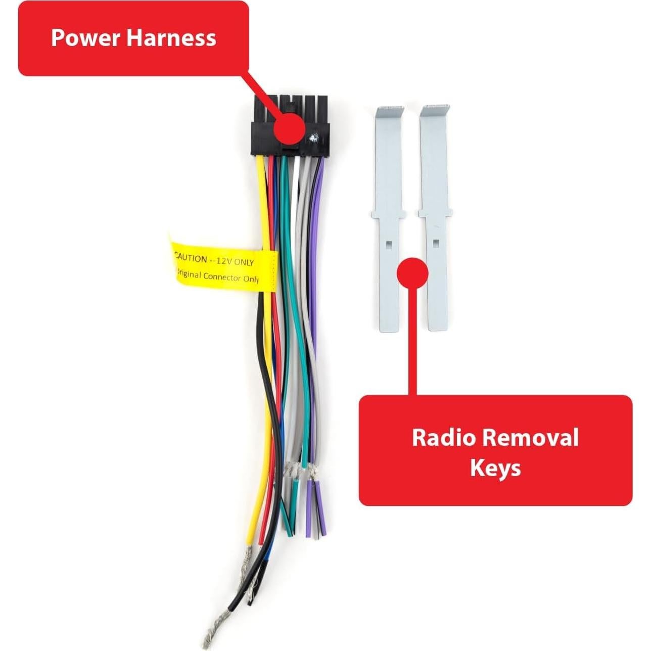 Estéreo de automóvil Dual XRM69RGB con Bluetooth y colores RGB