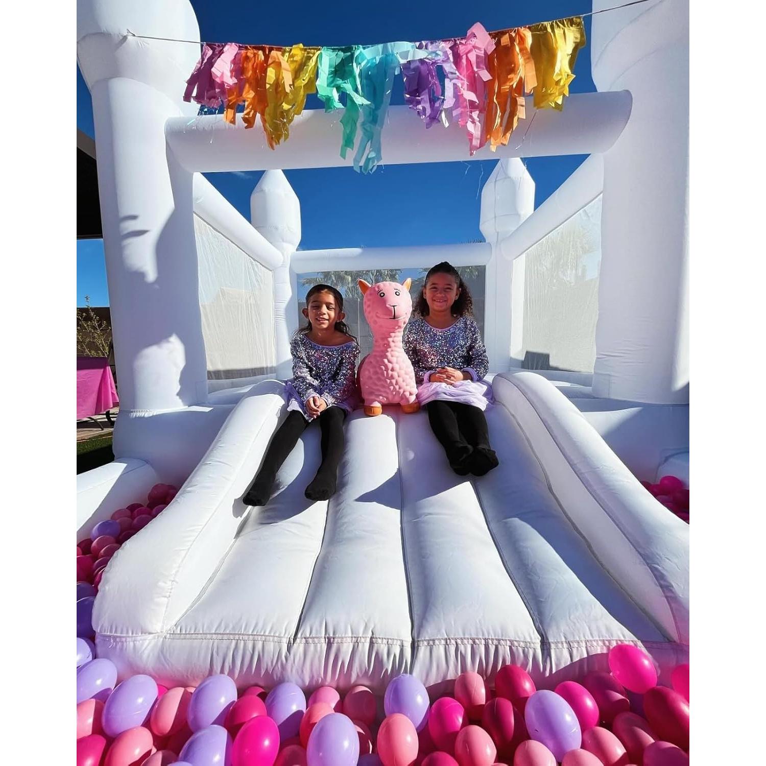 Casa Inflable NIUER TECH 3 en 1 para Niños 396x244x244 cm