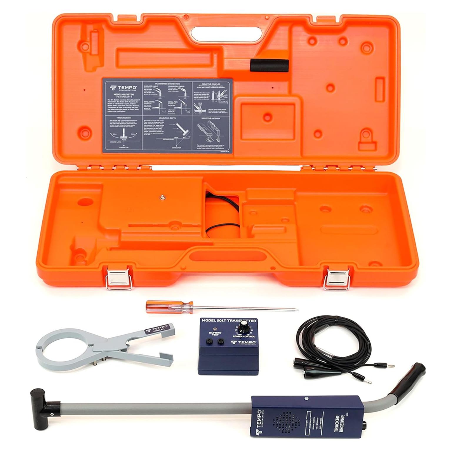 Localizador de Cables Subterráneos Tempo 501 - 2.2 m Profundidad