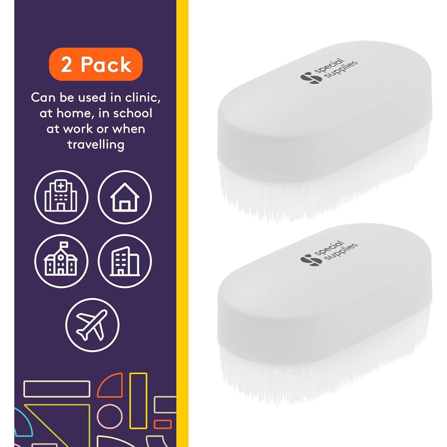 Cepillos Terapéuticos Sensores Suministros Especiales - 2 Paquete