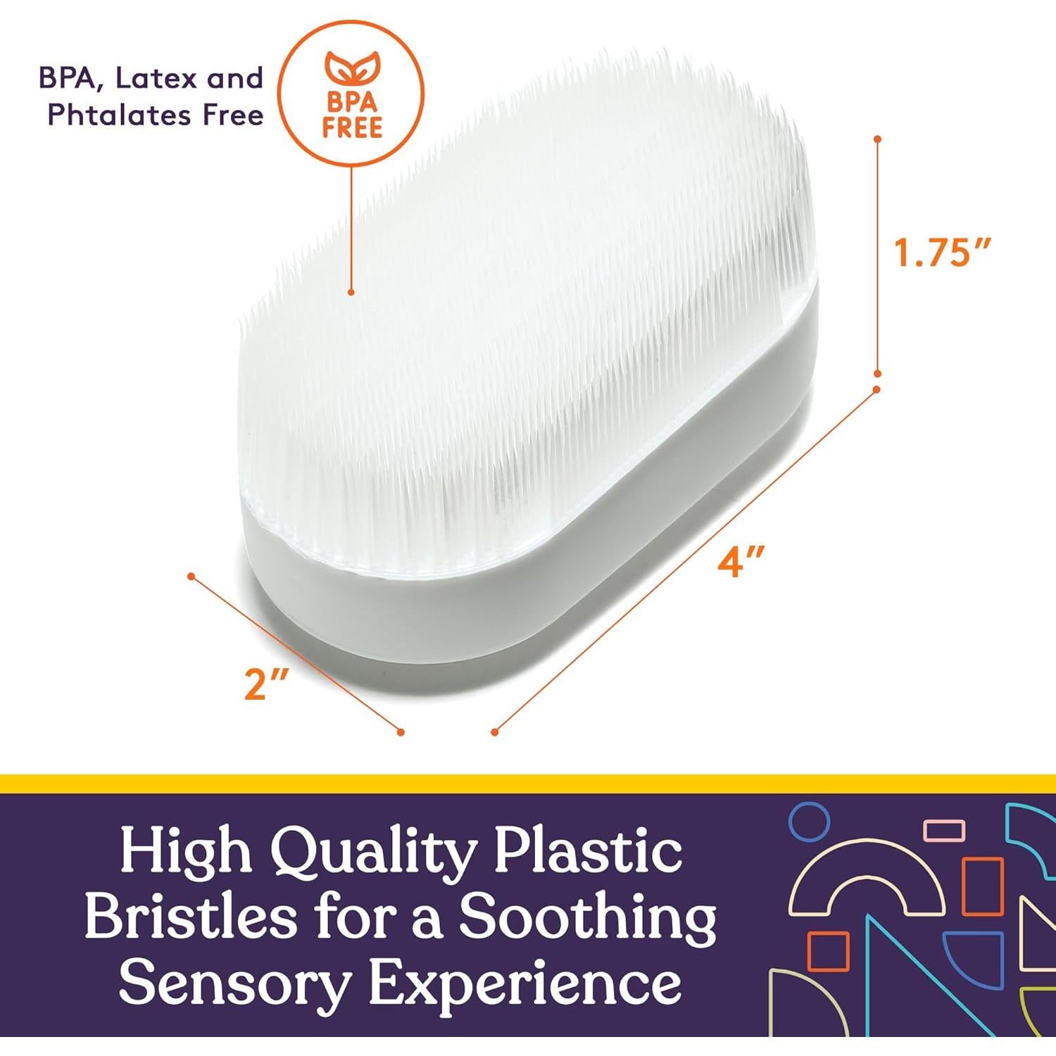 Cepillos Terapéuticos Sensores Suministros Especiales - 2 Paquete