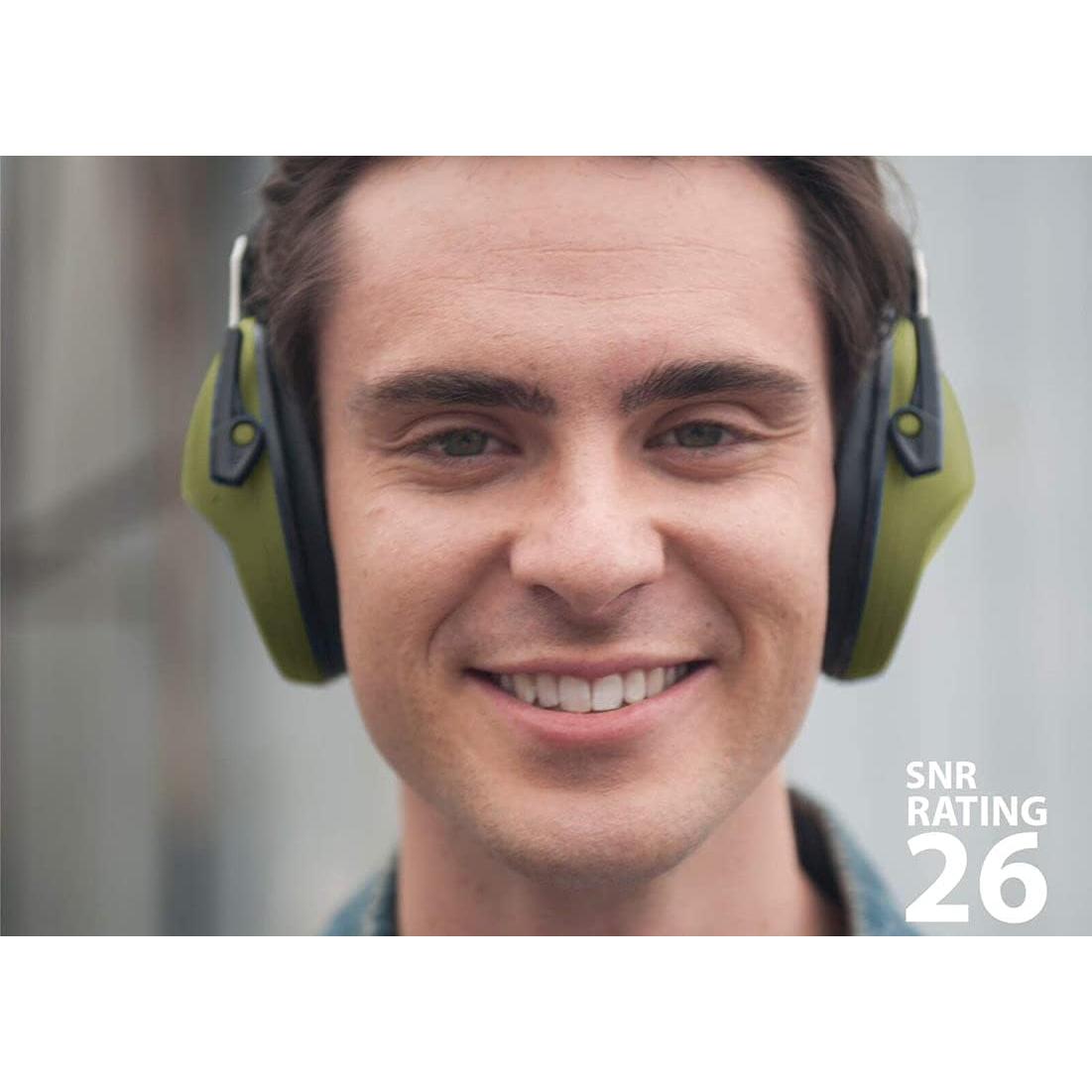 Auriculares de Protección Auditiva G & F 26dB Verde Ejército