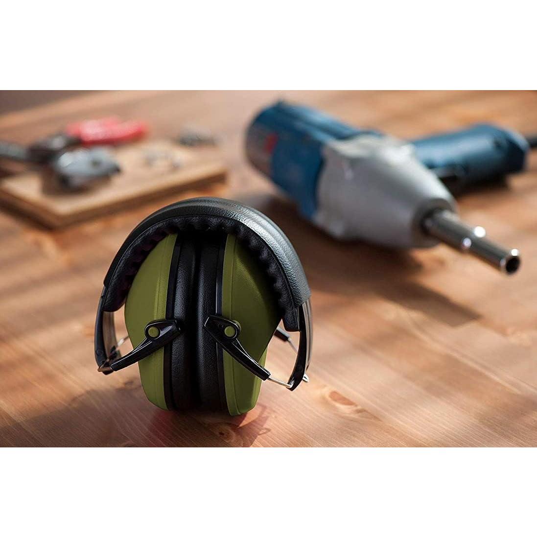 Auriculares de Protección Auditiva G & F 26dB Verde Ejército