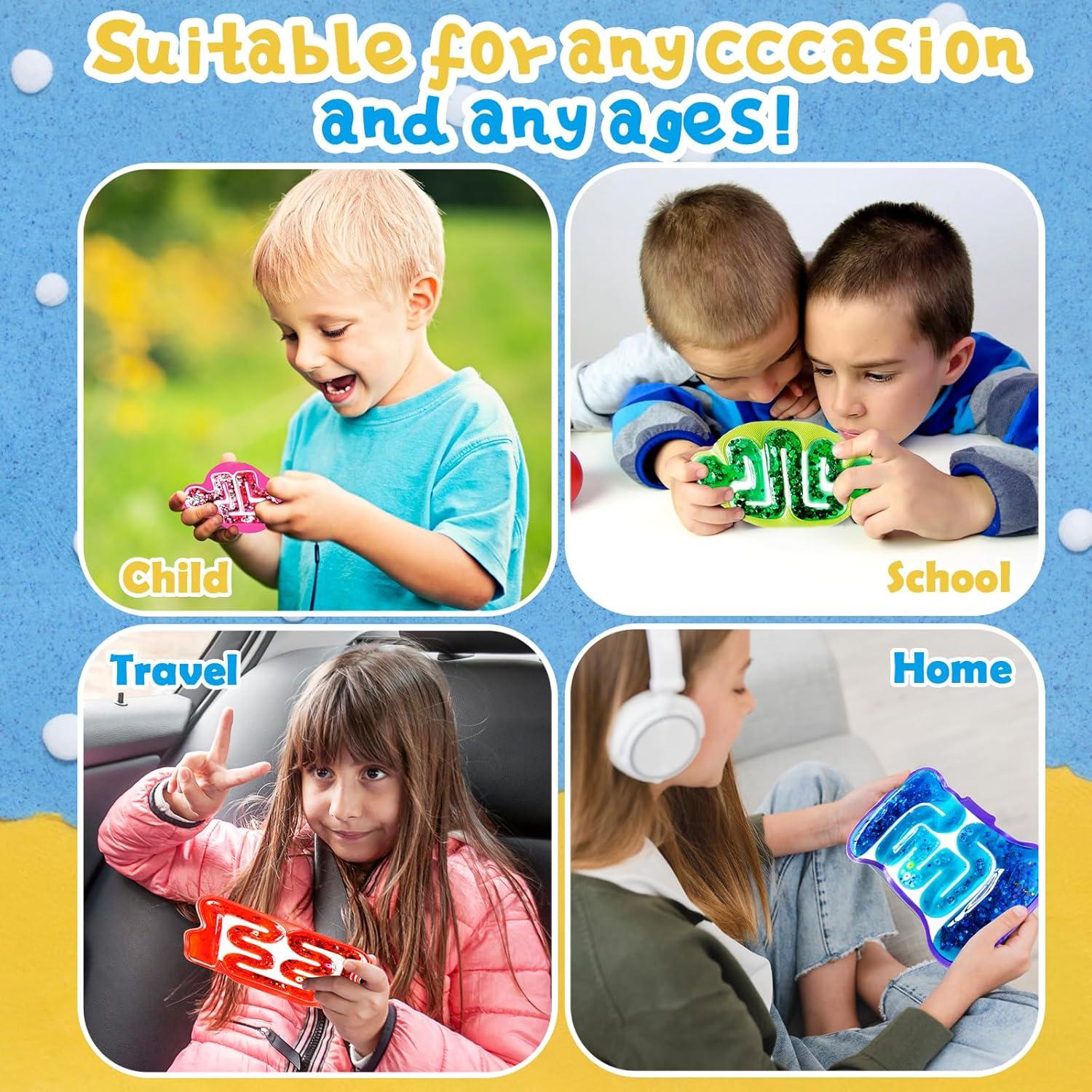 Paquete de 8 Juguetes Antiestrés Sensoriales Eerrhhaq