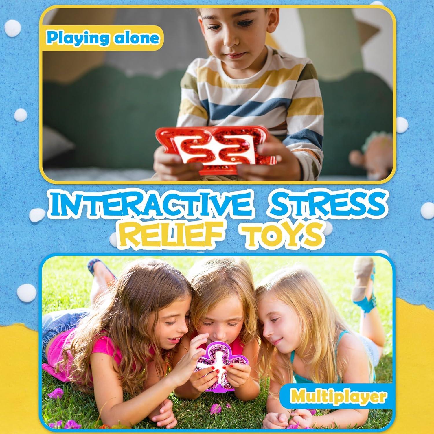 Paquete de 8 Juguetes Antiestrés Sensoriales Eerrhhaq