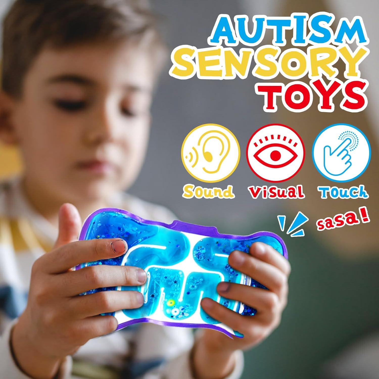 Paquete de 8 Juguetes Antiestrés Sensoriales Eerrhhaq