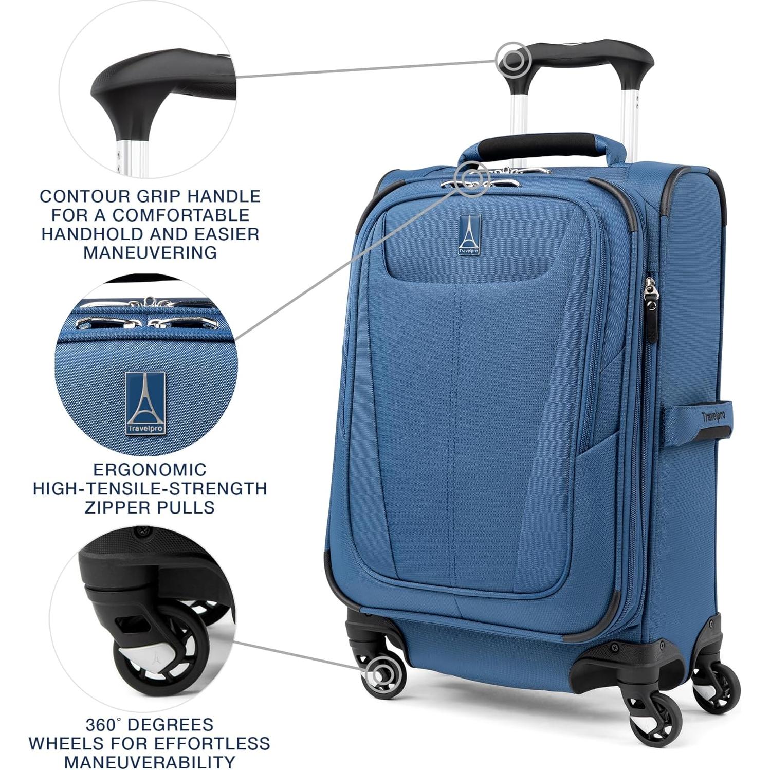 Maleta de Mano Travelpro Maxlite 5 Expandible 20" Azul