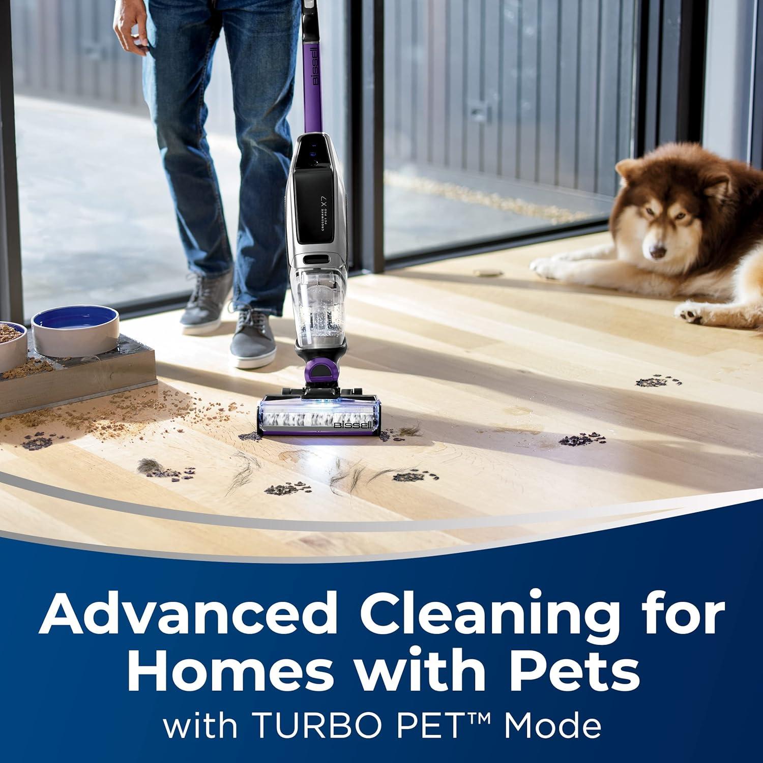 Aspiradora Inalambrica Bissell CrossWave X7 Pro Pet Multi-Superficie