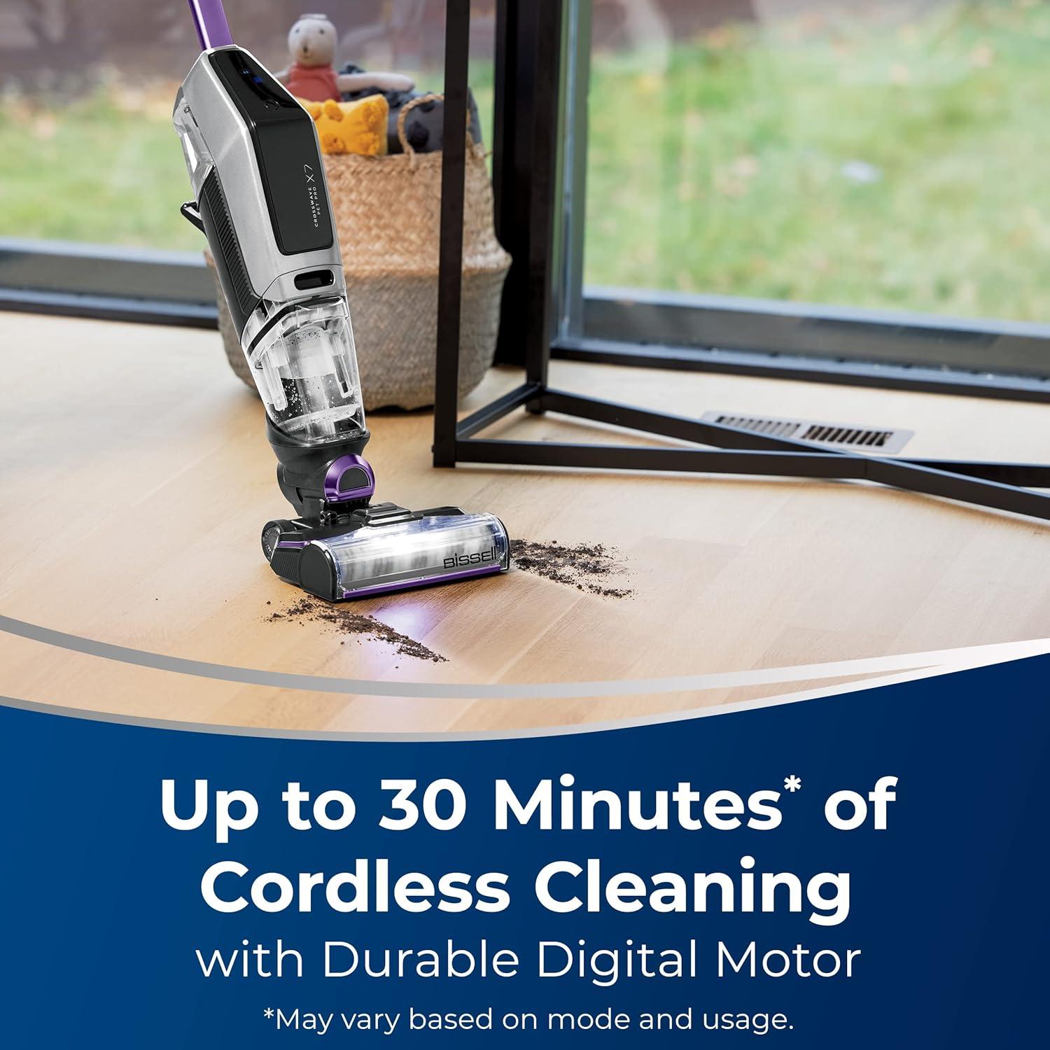 Aspiradora Inalambrica Bissell CrossWave X7 Pro Pet Multi-Superficie