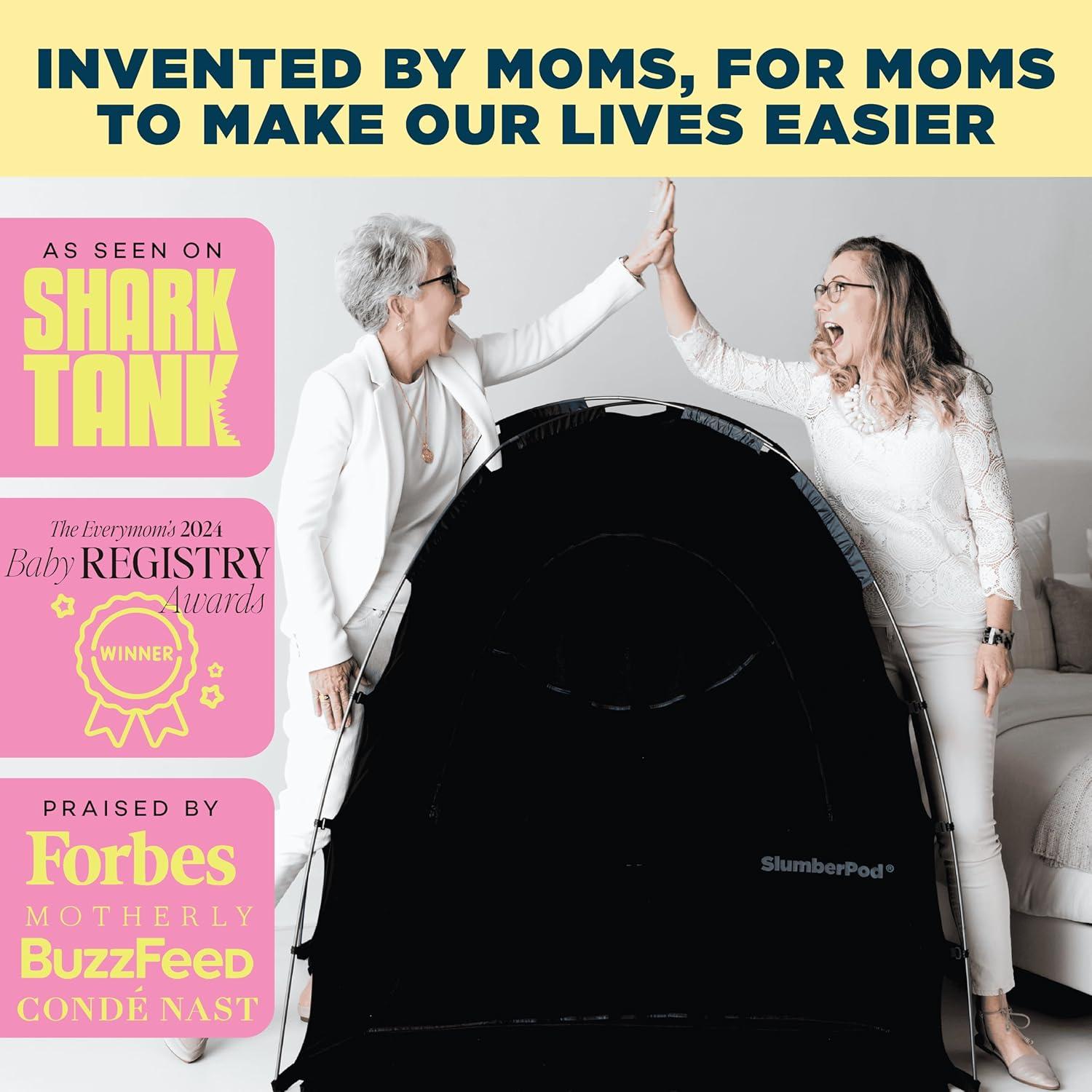 Carpa de Sueño SlumberPod 3.0 Negra para Bebés y Niños