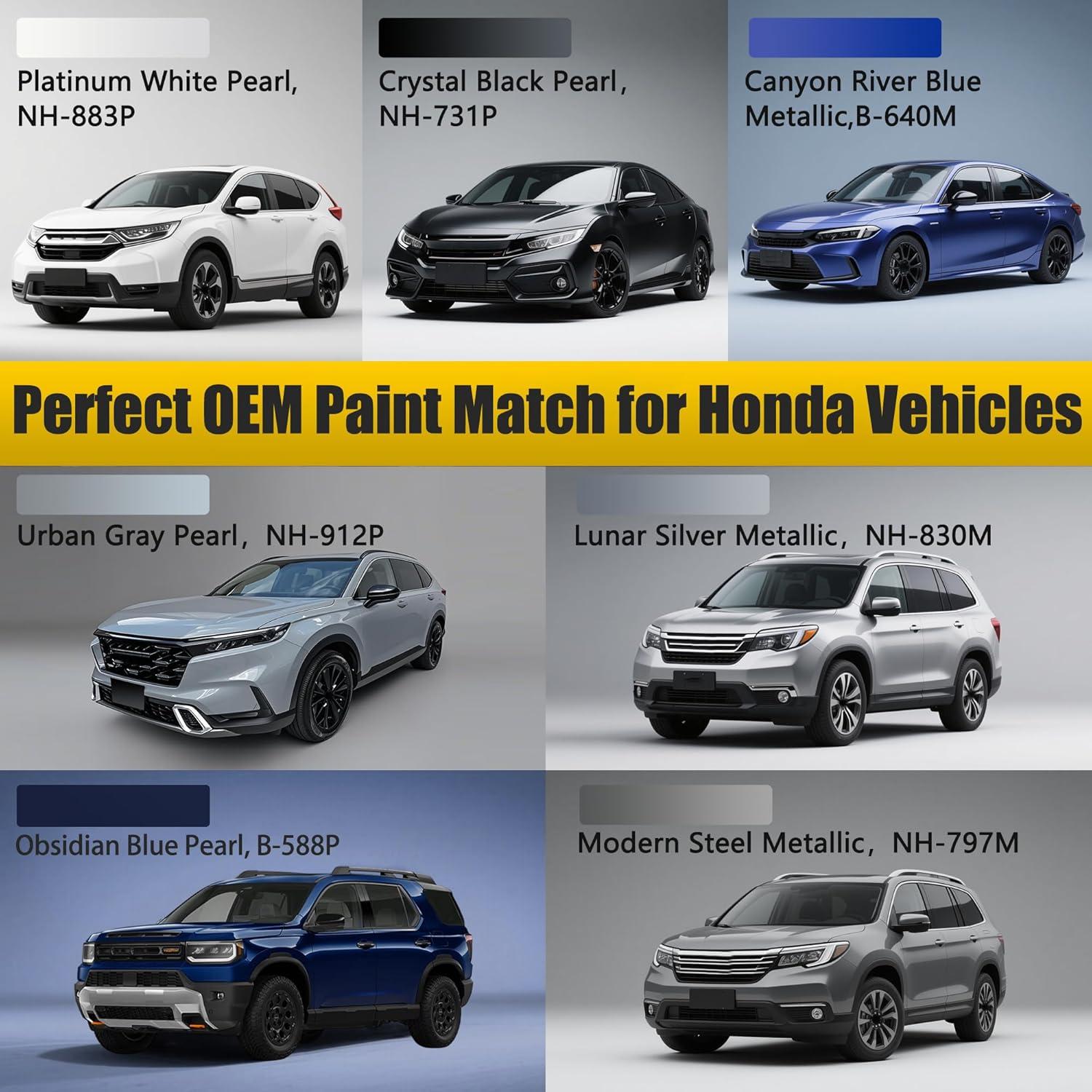 Pintura de Retoque Carhuewell B-593M Aegean Azul Honda