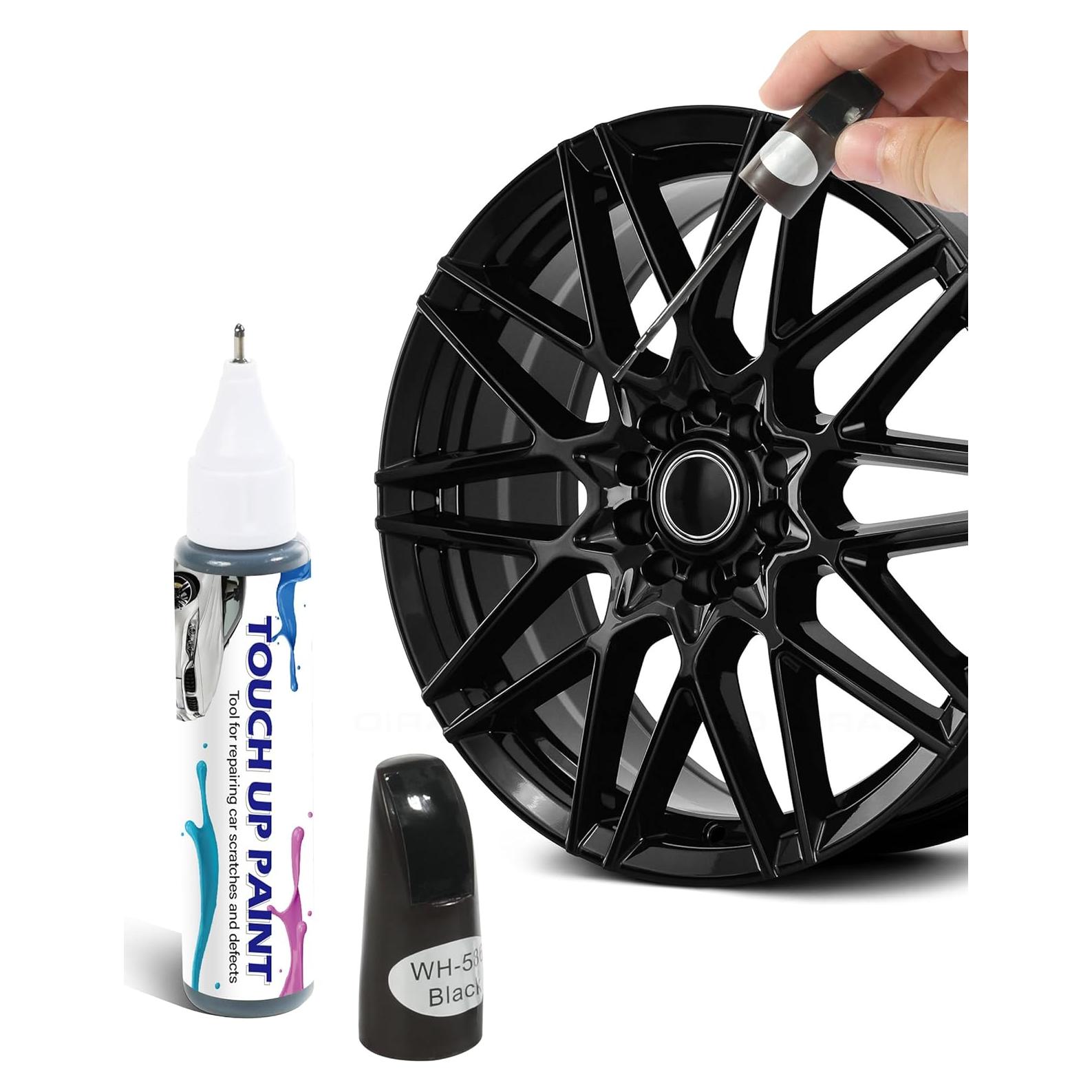 Pintura de Retoque UBOG 29.57 ml Negro para Llantas