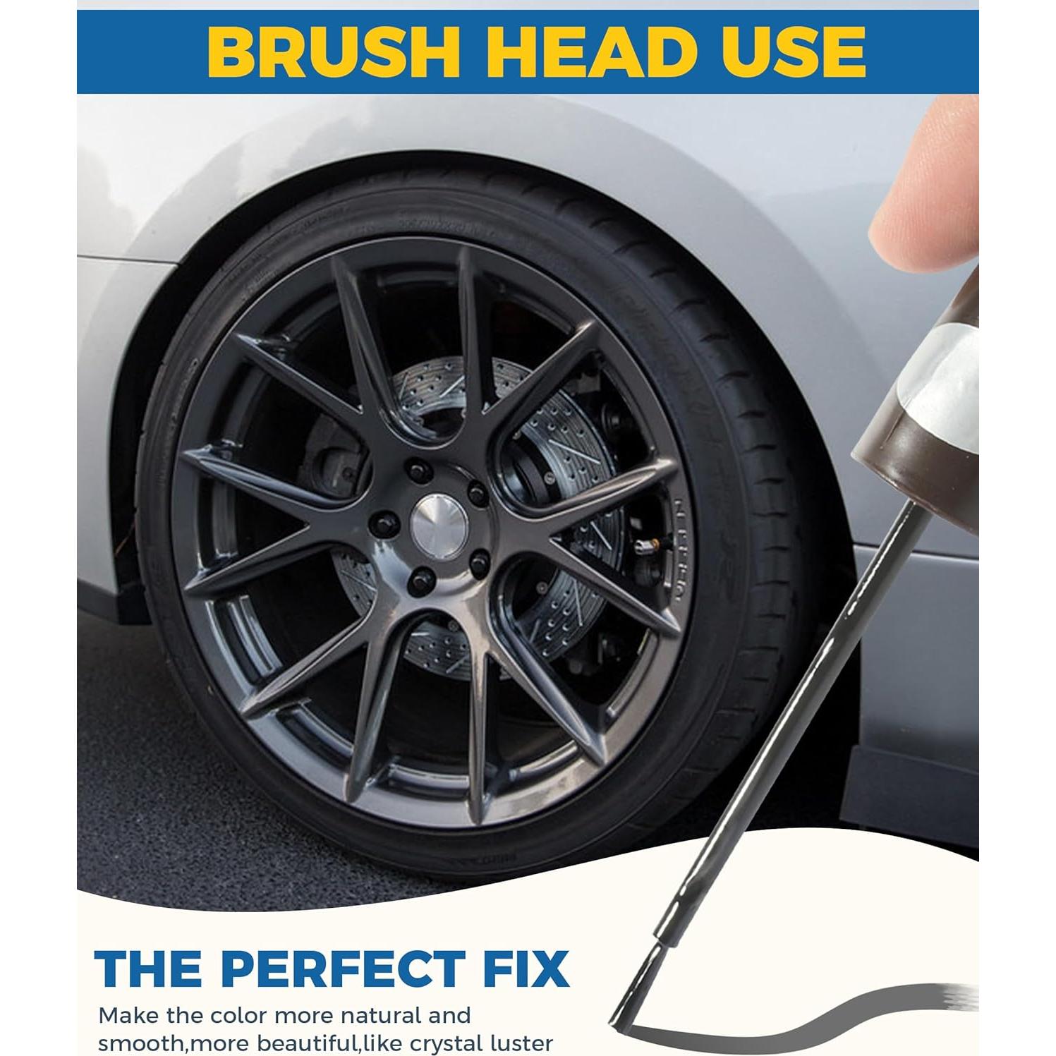 Pintura de Retoque UBOG 29.57 ml Negro para Llantas