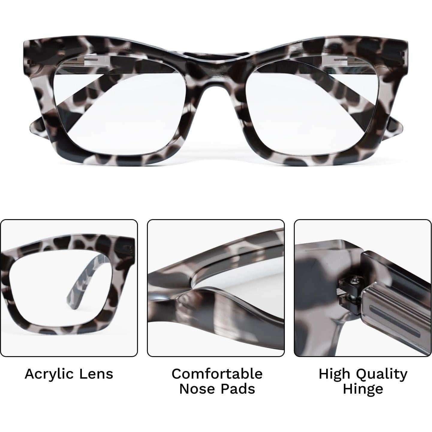 Gafas de Lectura CCVOO Oprah 6 Pack Luz Azul 2.0x