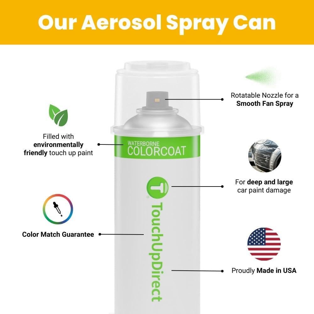 Pintura en Aerosol TouchUpDirect Azul Metálico Ártico 591ml