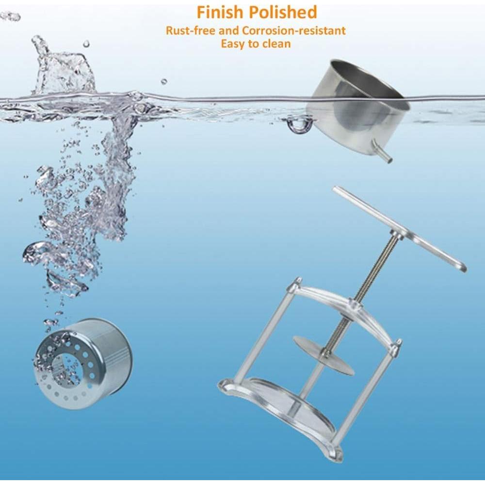 Prensa de Vino EJWOX 1.6L Manual para Frutas y Verduras