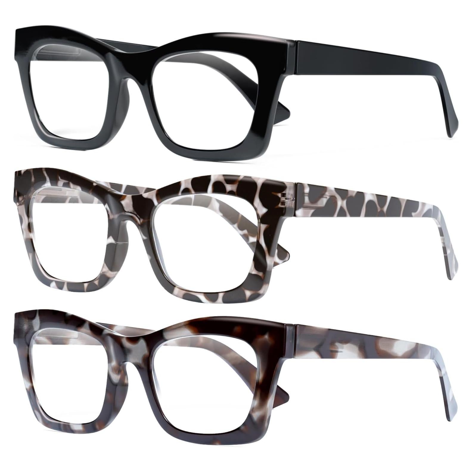 Gafas de Lectura CCVOO 6 Pack Oprah Luz Azul 1.0x