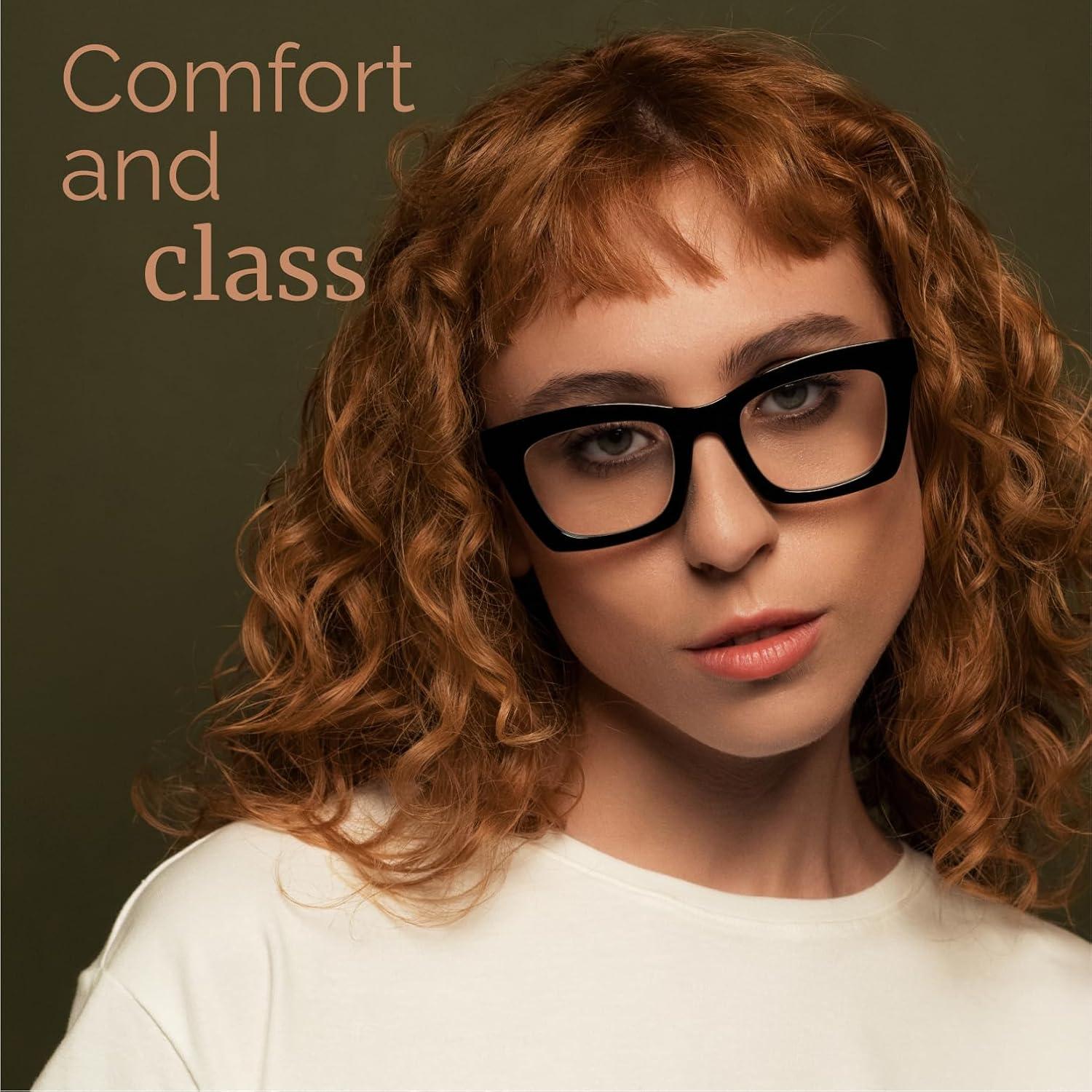 Gafas de Lectura CCVOO Oprah 6 Paquete Luz Azul 1.25x