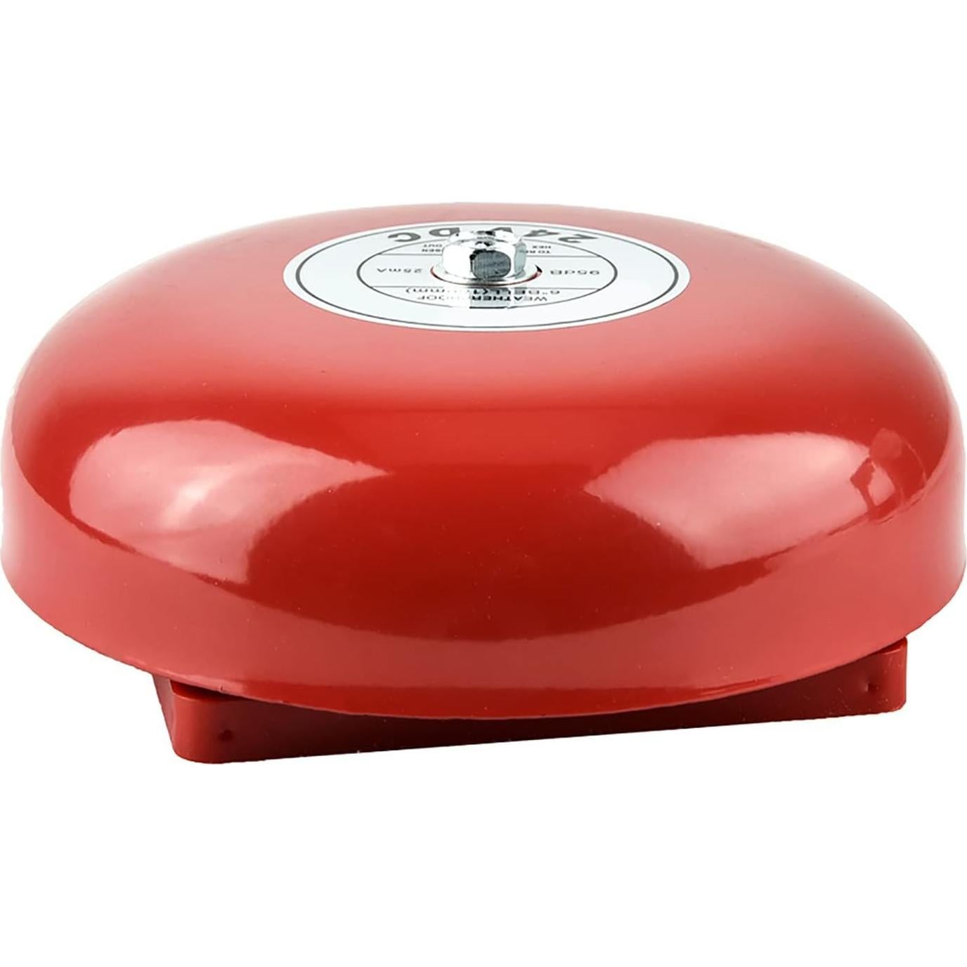 Campana de Alarma de Incendio Sonew 24V 90dB Roja