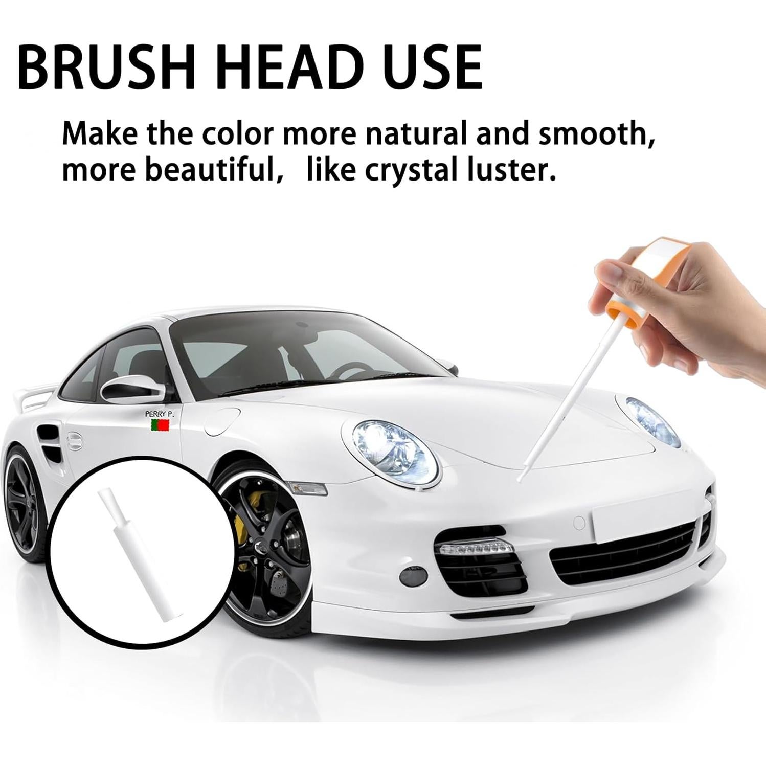 Pure White Touch Up Paint For Cars, Automotive White Car Paint Pen Scratch Repair Two-In-One Touch Up Paint, Premium Car Scratch Remover for Deep Scratches