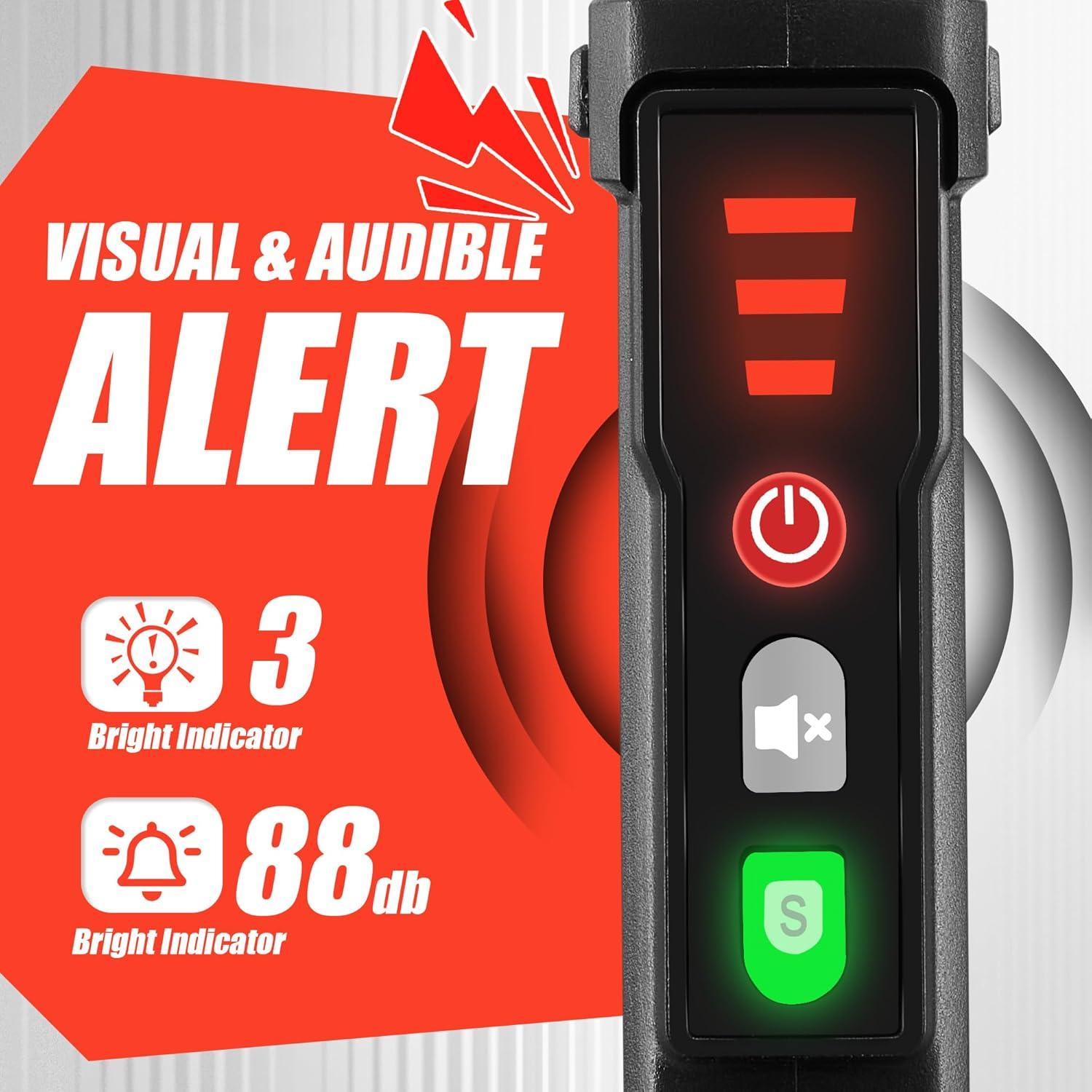 Detector de Fugas de Gas IVOLWIN GLD6308 Portátil 2 en 1